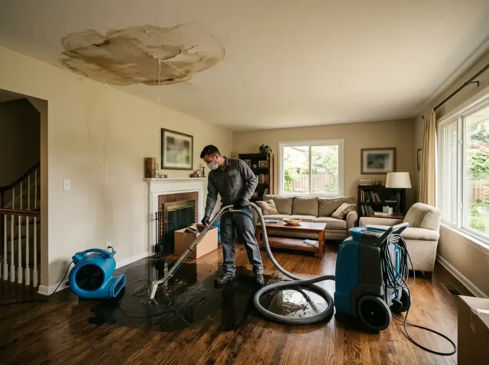 attic-pipe-burst-ceiling-drip-008 — frequently asked questions, Water Damage Restoration & Carpet Care in Lawrenceville, IL